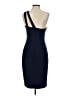 Aqua Solid Blue Cocktail Dress Size 4 - photo 2