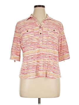 Cathy Daniels 3/4 Sleeve Button-Down Shirt (view 1)