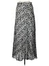 Zara Polka Dots Silver Casual Skirt Size L - photo 2