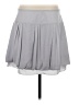 Gap 100% Polyester Solid Gray Casual Skirt Size 4 - photo 2