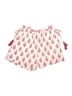 Roller Rabbit 100% Cotton Hearts Ivory Shorts Size XS - photo 1