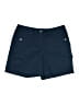 Van Heusen 100% Cotton Solid Blue Board Shorts Size 10 - photo 1