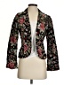 ECI Floral Black Blazer Size 4 - photo 1