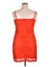 Lulus Orange Cocktail Dress Size XL - photo 2