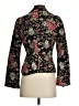 ECI Floral Black Blazer Size 4 - photo 2