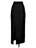 Free People Solid Black Formal Skirt Size XS - photo 2