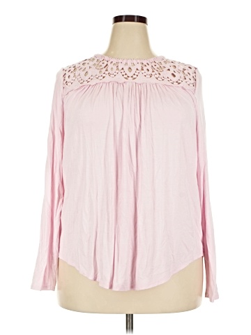 Philosophy Republic Clothing Long Sleeve Blouse (view 1)