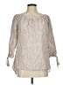 Neiman Marcus Tan 3/4 Sleeve Blouse Size M - photo 1