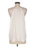 Ann Taylor LOFT Outlet 100% Polyester Ivory Sleeveless Blouse Size M - photo 2