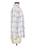 Rails 100% Rayon Plaid Ivory Long Sleeve Button-Down Shirt Size M - photo 4