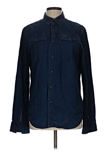 G-Star RAW Long Sleeve Button-Down Shirt (view 1)