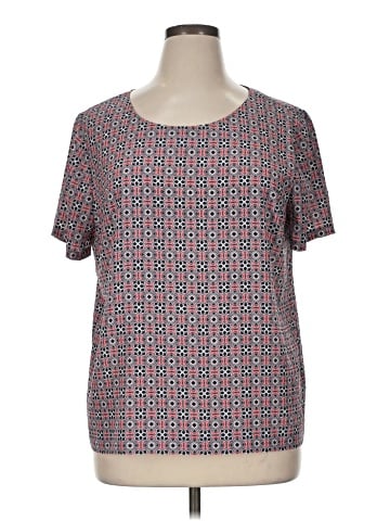 J.Crew Factory Store Short Sleeve Blouse (view 1)