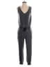 Assorted Brands Metallic Gray Jumpsuit Size S - photo 1