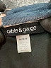 Cable & Gauge Black Short Sleeve Blouse Size M - photo 7