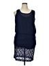 Taylor 100% Polyester Blue Cocktail Dress Size 14 - photo 1