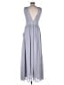 Lulus 100% Polyester Solid Gray Casual Dress Size M - photo 2
