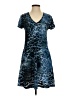 Karen Kane Graphic Blue Casual Dress Size XS - photo 1
