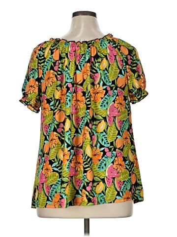 Cato Short Sleeve Blouse (view 2)