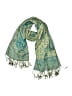 Unbranded Paisley Teal Scarf One size - photo 1