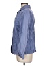 J.Jill 100% Cotton Blue Raincoat Size L - photo 5