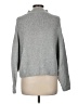 Old Navy Solid Gray Turtleneck Sweater Size M - photo 2