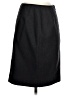 Adrienne Vittadini 100% Wool Solid Black Wool Skirt Size 8 - photo 1