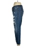 CAbi 100% Cotton Hearts Blue Jeans Size 6 - photo 5