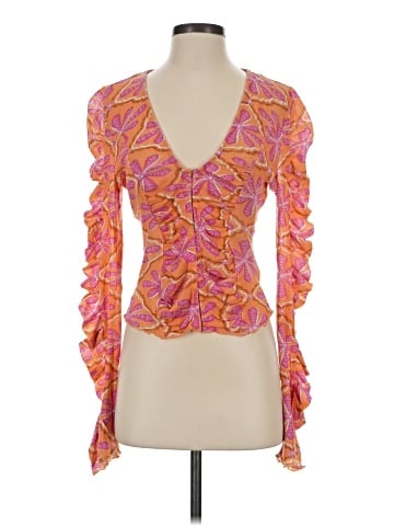 Free People 3/4 Sleeve Blouse (view 1)