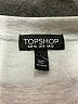 Topshop Silver Gray Sweatshirt Size 8 - photo 7