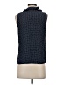 FRAME 100% Silk Blue Sleeveless Silk Top Size XS - photo 2