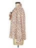 Jones & Co 100% Polyester Polka Dots Ivory Long Sleeve Blouse Size M - photo 5
