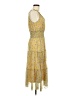 Max Studio Paisley Yellow Casual Dress Size M - photo 4