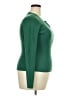 Moda International 100% Cotton Green Pullover Sweater Size XL - photo 4
