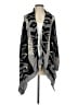 One World 100% Acrylic Gray Poncho Size S - photo 1