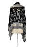 One World 100% Acrylic Gray Poncho Size S - photo 2