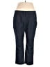 Attention Solid Blue Dress Pants Size 18 - photo 1