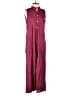 Unbranded Solid Burgundy Jumpsuit Size M - photo 1