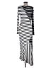 BCBGMAXAZRIA Stripes Black Casual Dress Size M - photo 2