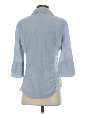 James Perse 3/4 Sleeve Button-Down Shirt (view 2)