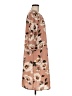 Les Amis 100% Polyester Print Brown Casual Dress Size M - photo 4