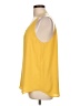 Ann Taylor LOFT Outlet 100% Polyester Yellow Tank Top Size L - photo 5