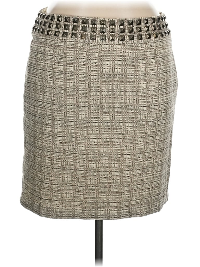 Pre-owned The Limited Black Collection Casual Skirt In Tan