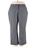 Croft & Barrow Gray Dress Pants Size 22 - photo 1
