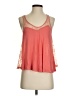 Pins and Needles Aztec Or Tribal Print Bow Print Orange Sleeveless Blouse Size S - photo 1