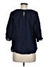 Gap Blue 3/4 Sleeve Blouse Size M - photo 2