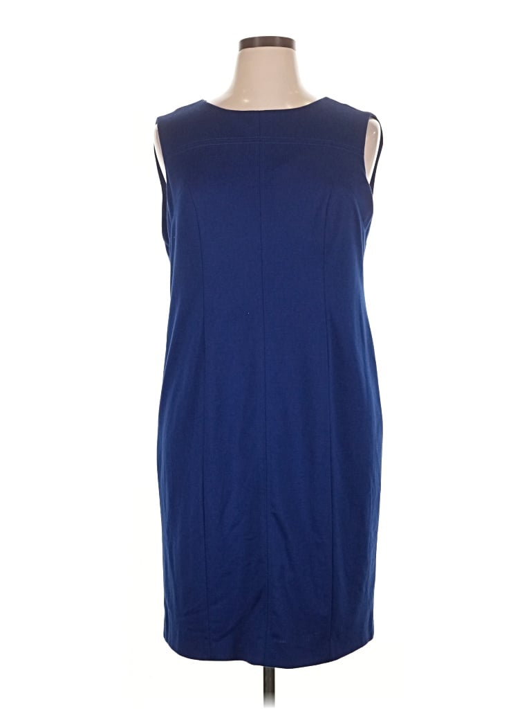Pre-owned Preston & York Casual Dress In Blue