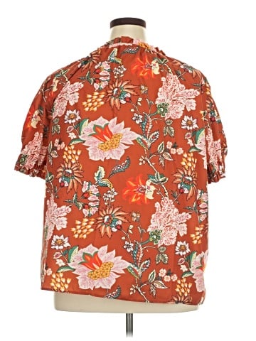 Unbranded Short Sleeve Blouse (view 2)