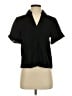 Universal Thread Black Short Sleeve Blouse Size XS - photo 1