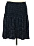BCBGMAXAZRIA Polka Dots Blue Casual Skirt Size Med - Lg - photo 1