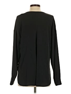 Vince. Long Sleeve Silk Top (view 2)